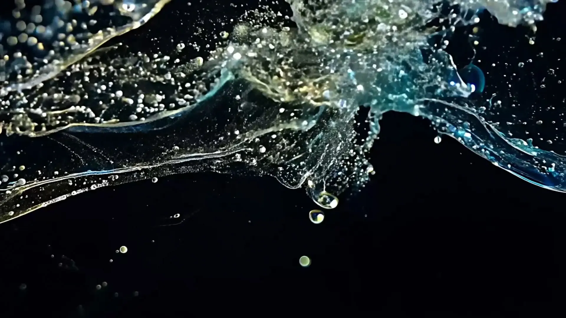 Elegant Glass Particle Overlay for Luxury Brand Videos